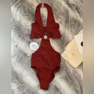 Hunza G Ursula swimsuit NWT